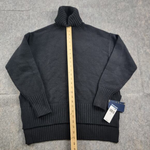 Polo Ralph Lauren Men’s Wool Cashmere Turtleneck Sweater Black Size S NWT - Picture 5 of 10